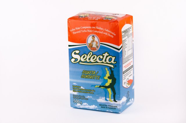 Mate čaj Selecta Silueta — pakiranje