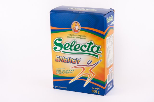 Mate čaj Selecta Energy — pakiranje